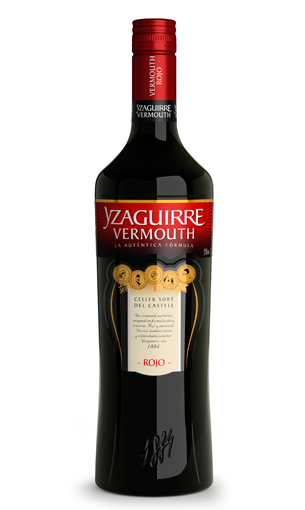 Yzaguirre brand red (rojo) vermut, my personal favorite